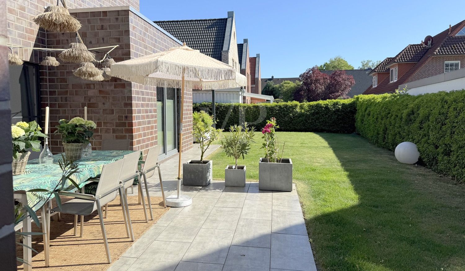 zweite Terrasse