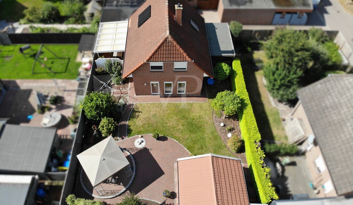 Drohnenansicht