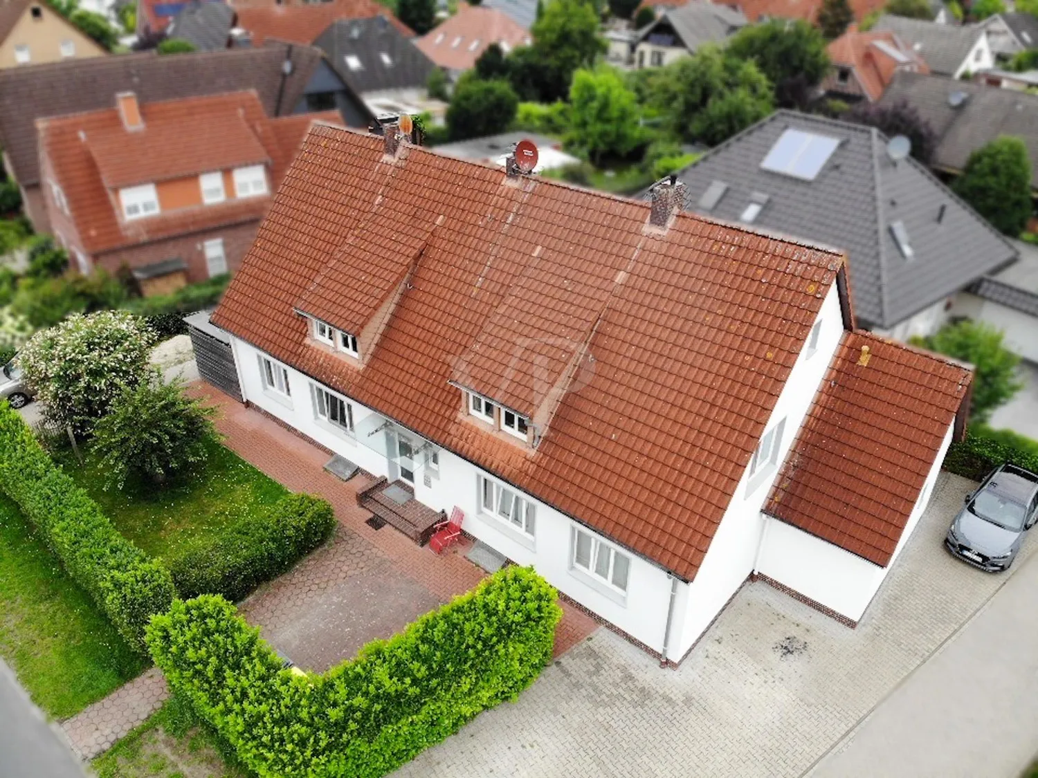 Drohnenansicht Südost