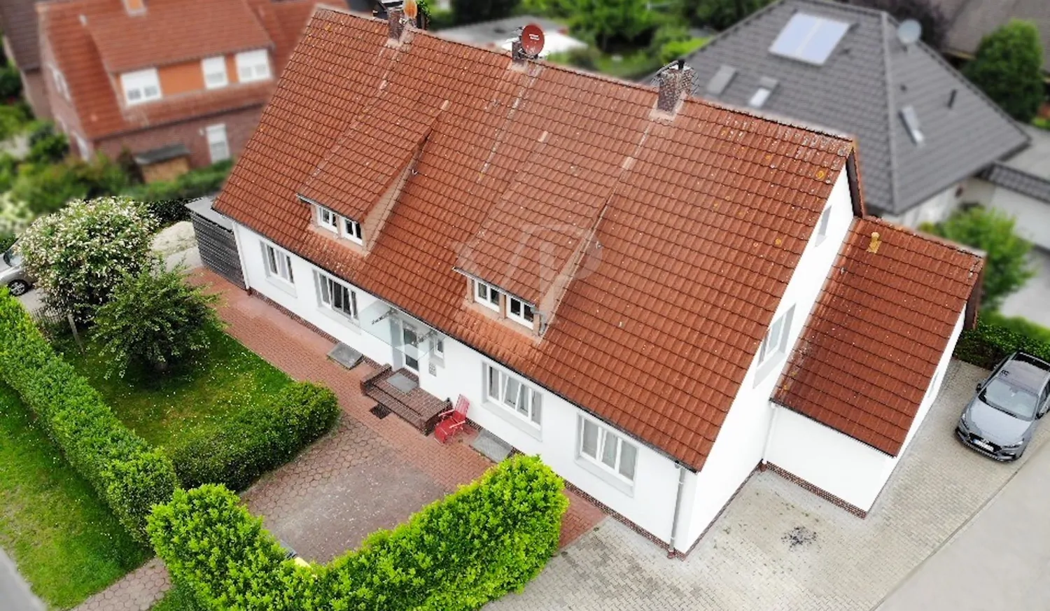 Drohnenansicht Südost