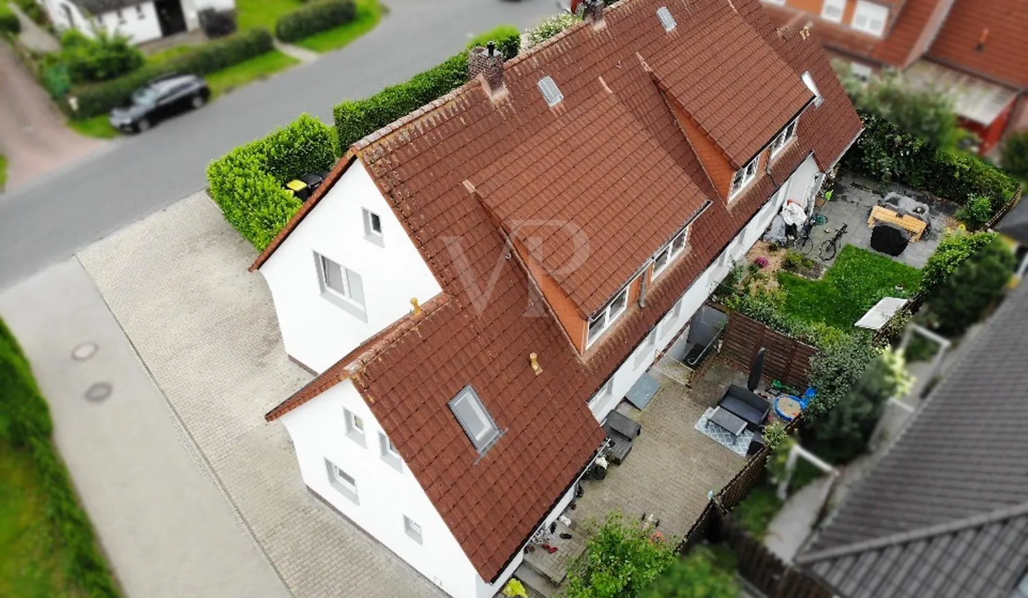 Drohnenansicht Nordost