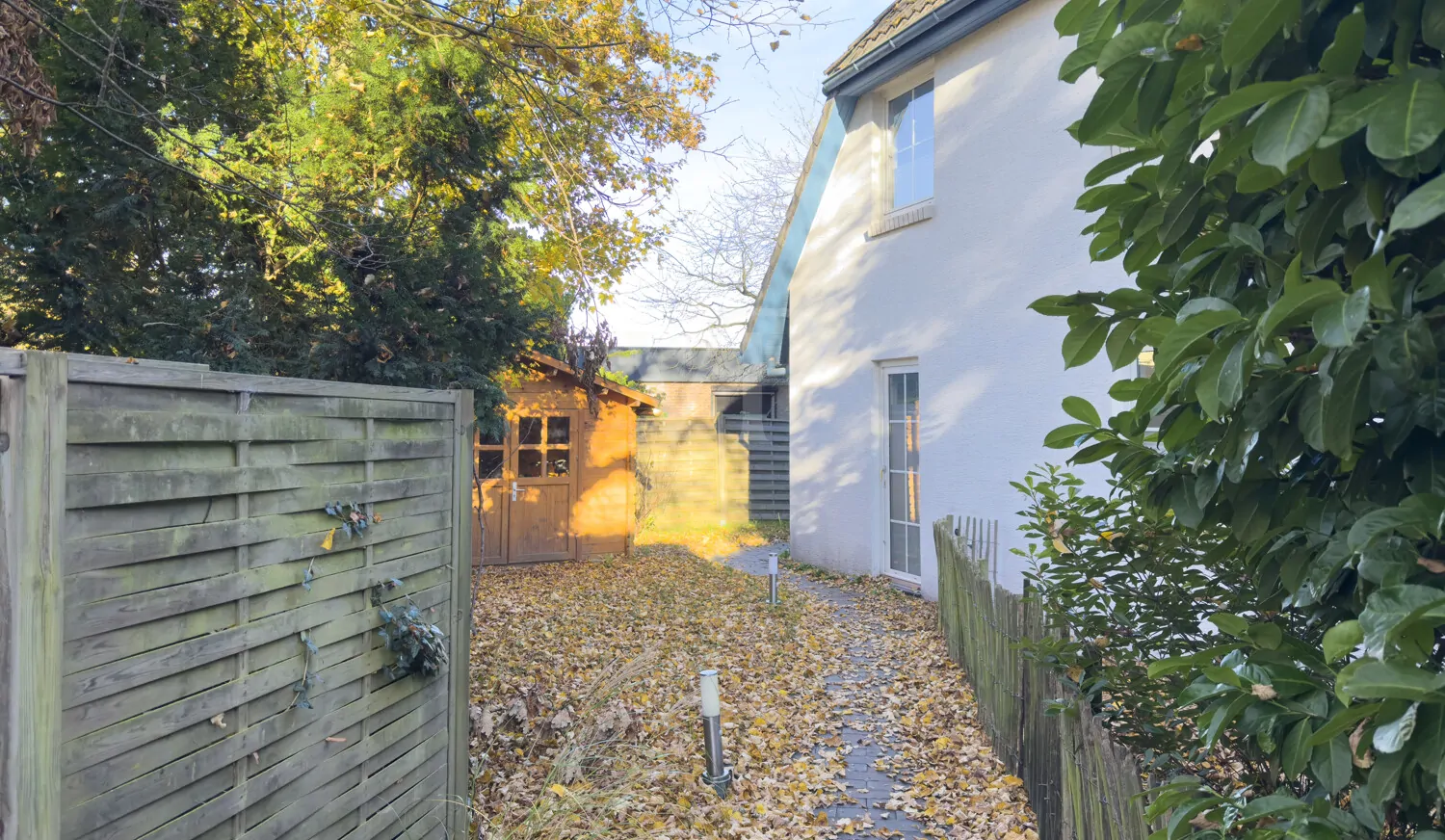 Zuwegung zum Hauseingang