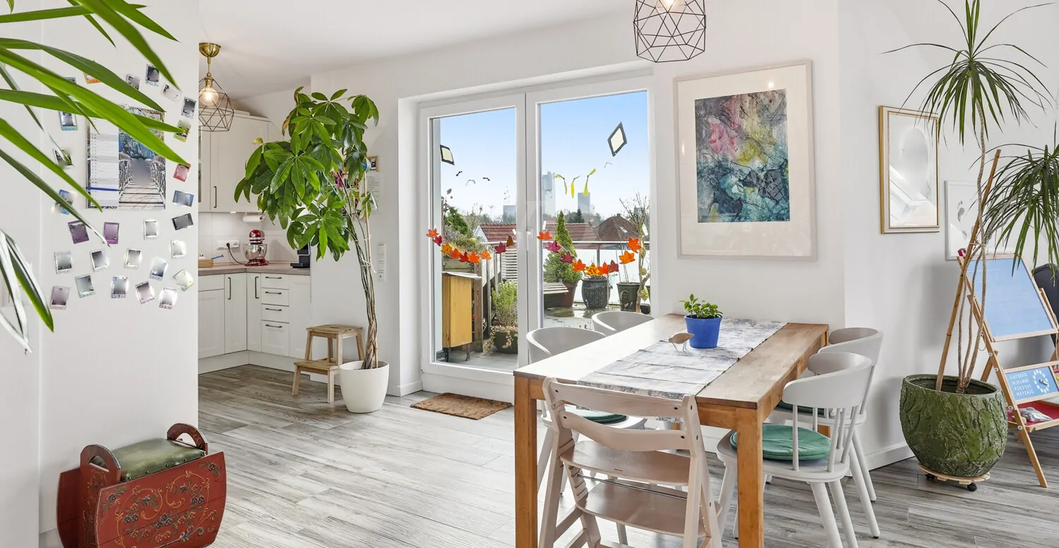 offener Wohn-/Essbereich