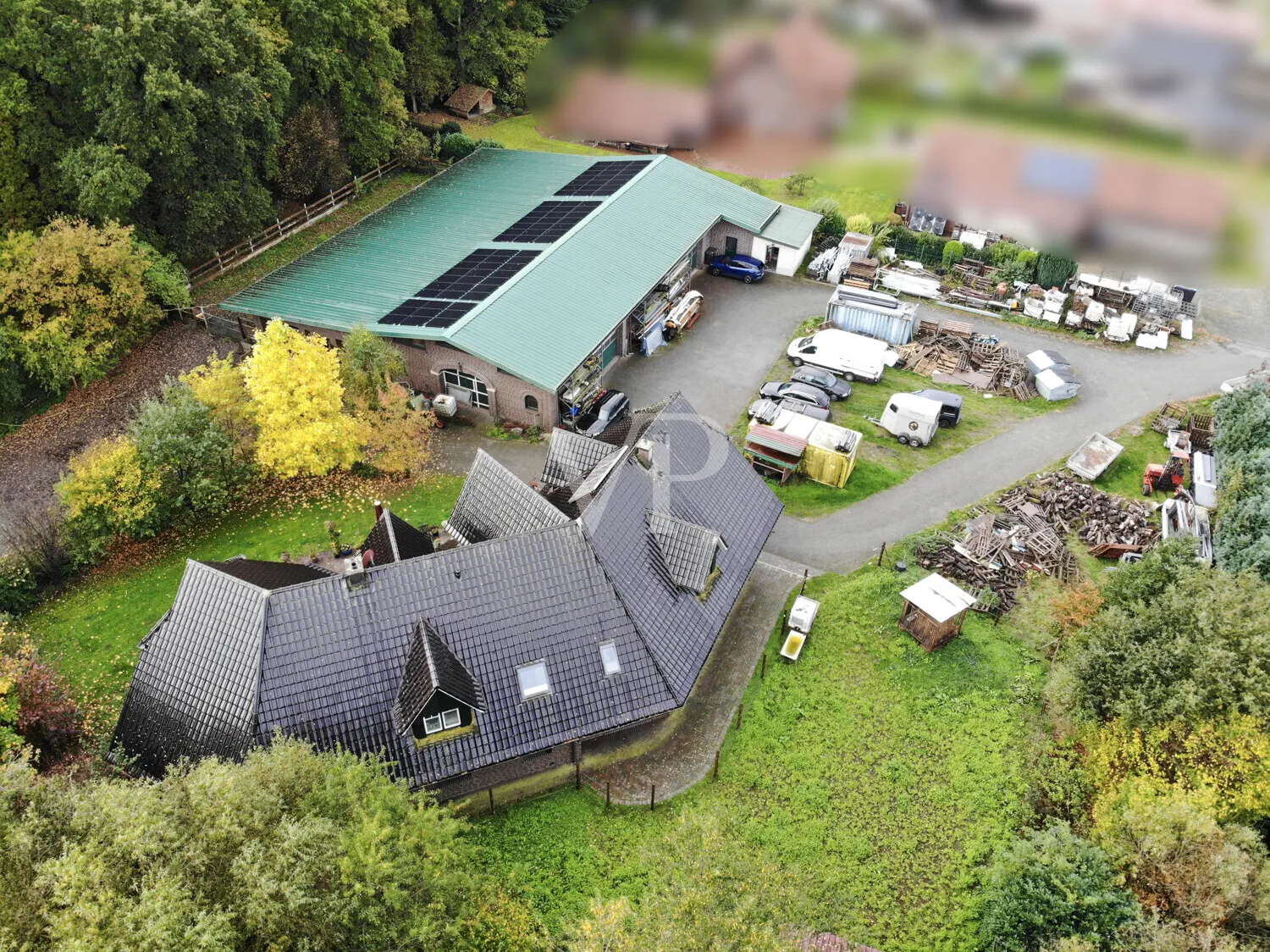 Drohnenansicht Nordost