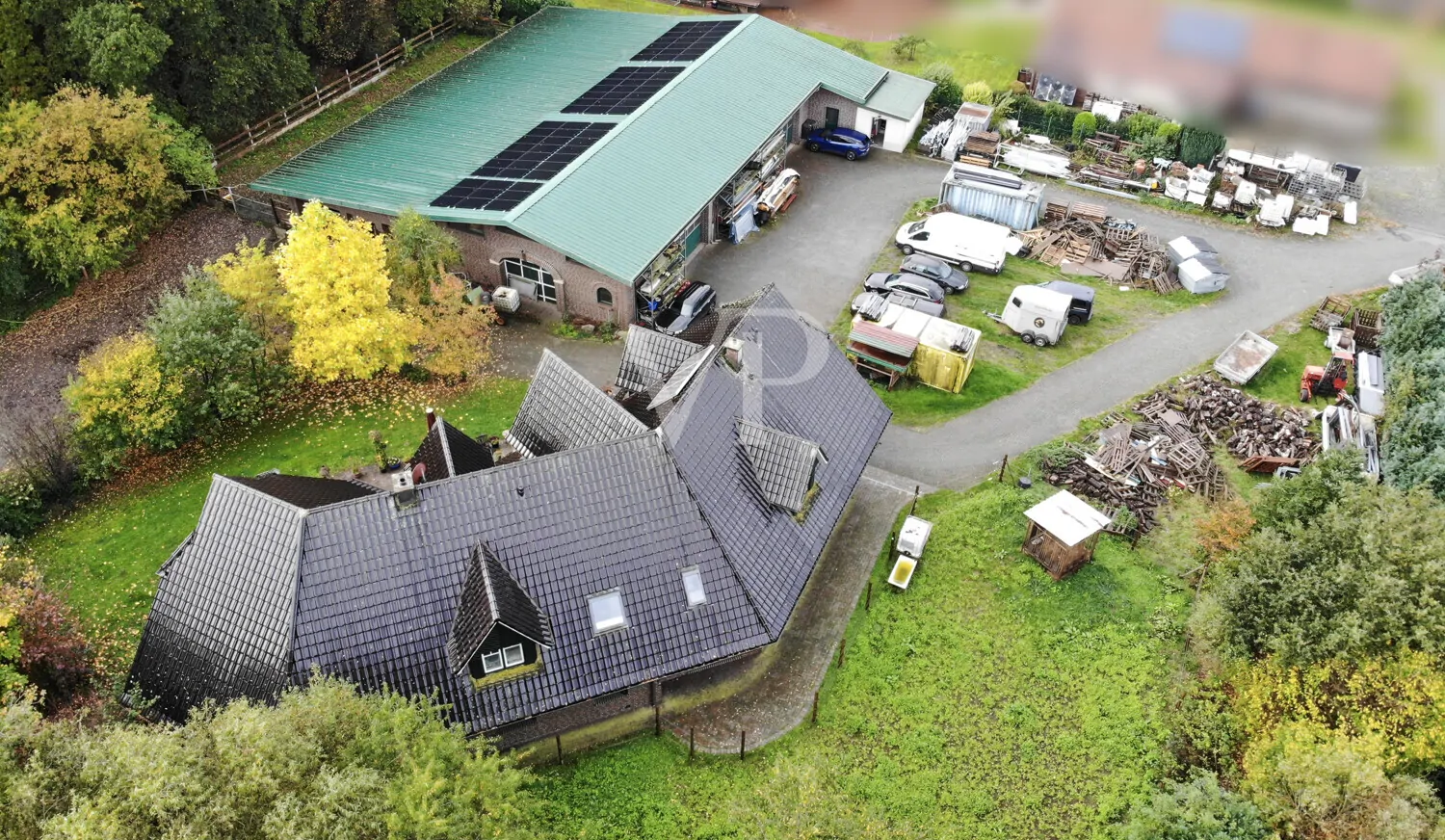 Drohnenansicht Nordost