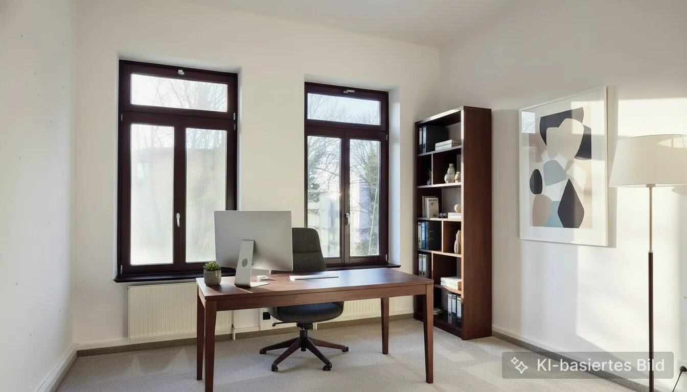 Büro 4 Einrichtungsbeispiel