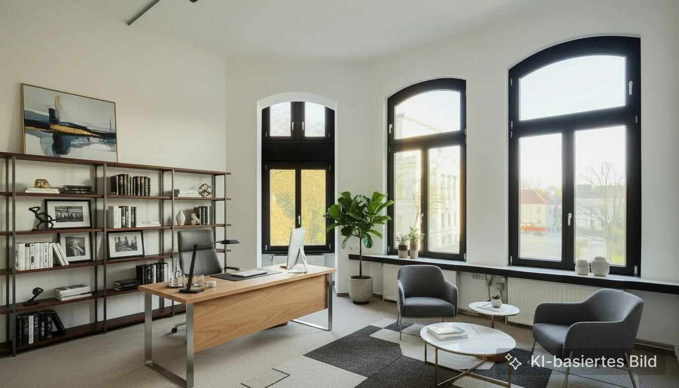 Büro 3 Einrichtungsbespiel