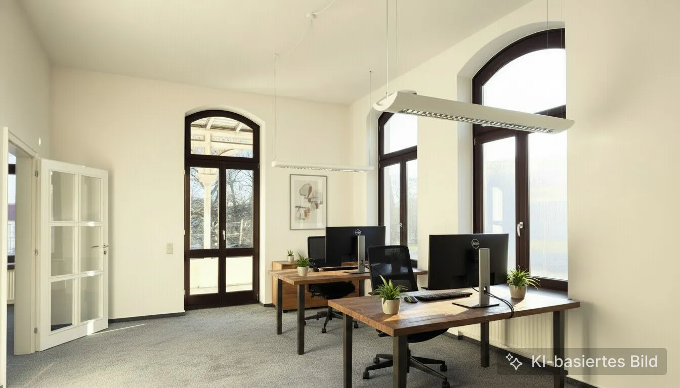 Büro 2 Einrichtungsbeispiel