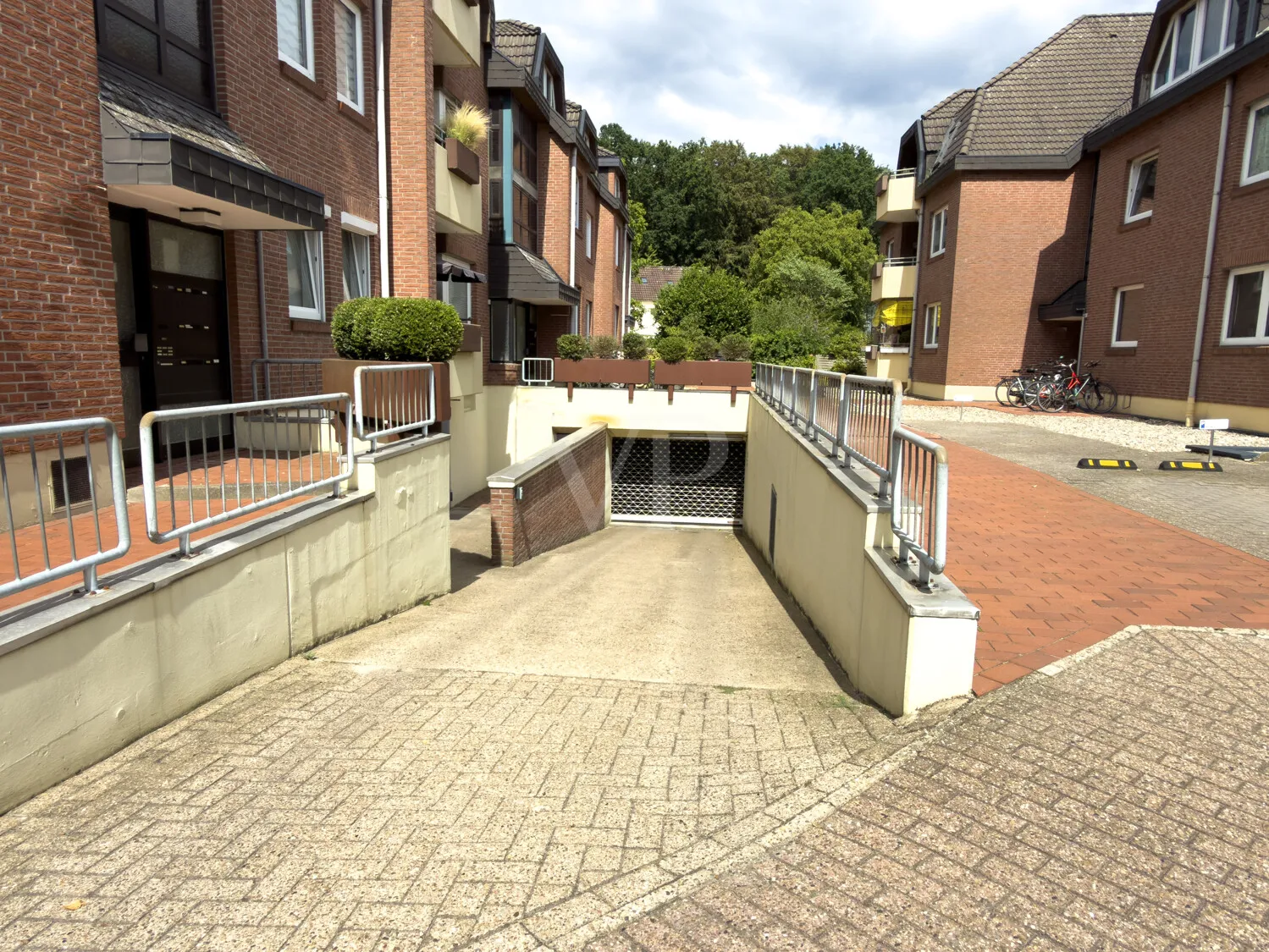 Zufahrt Tiefgarage