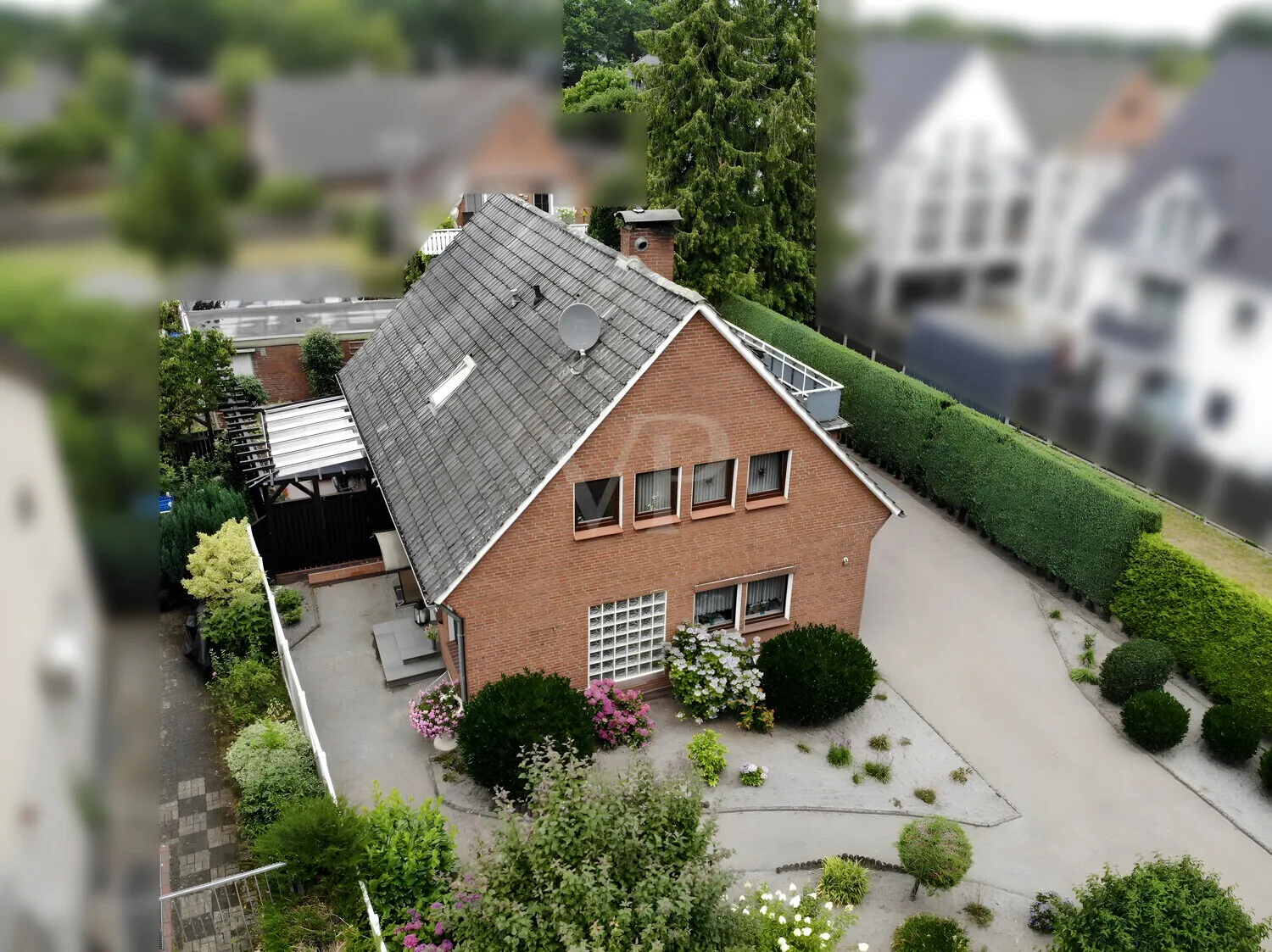 Drohnenansicht Süd