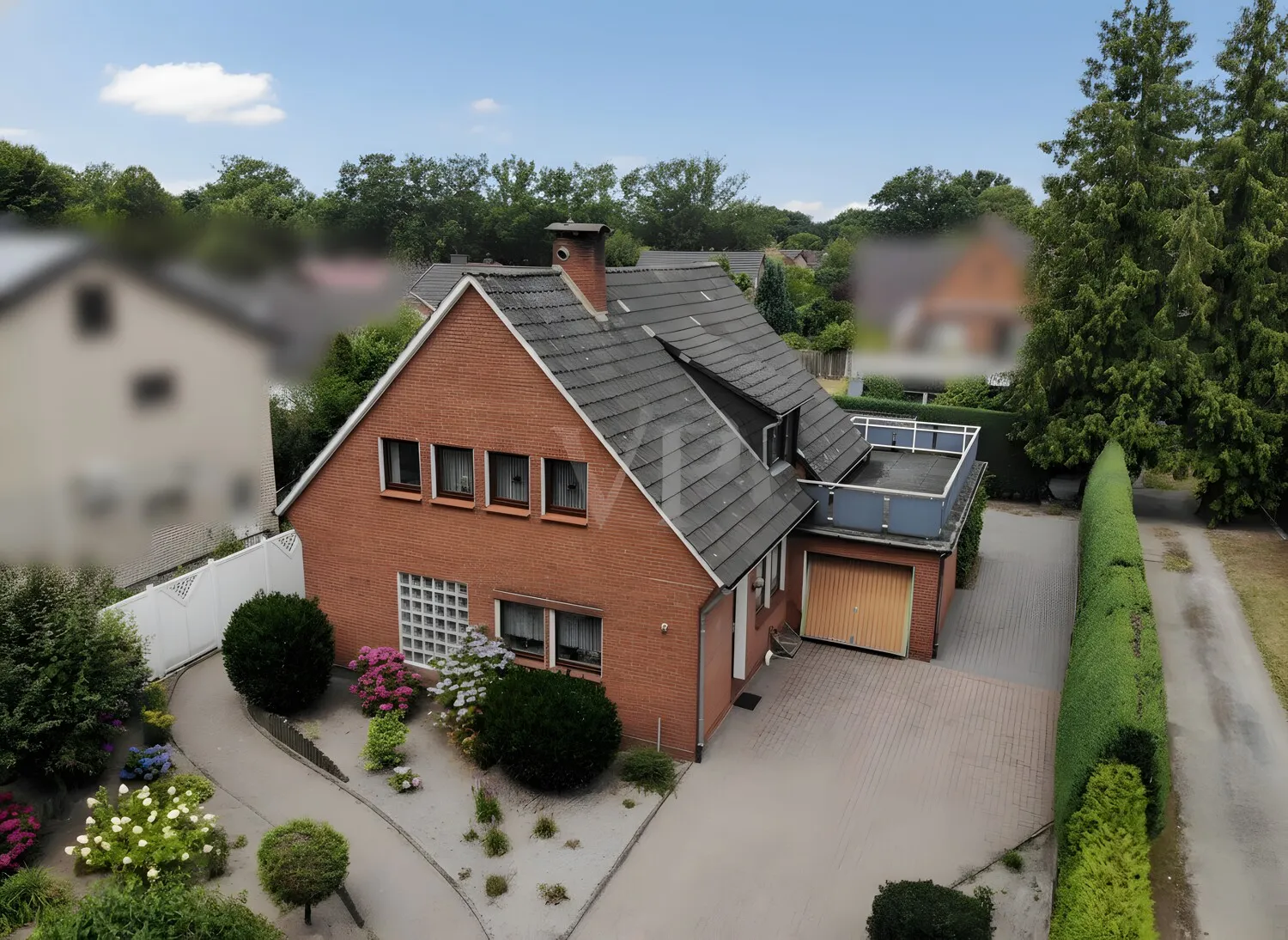 Drohnenansicht Südost