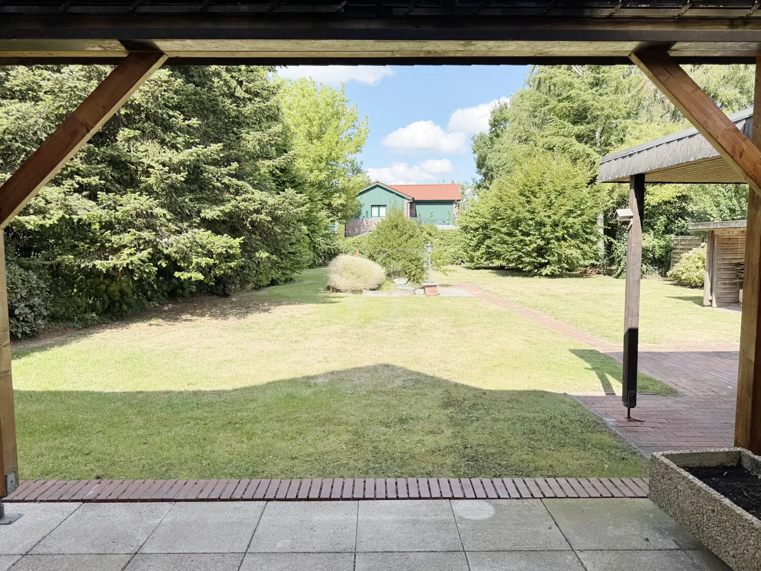 Blick in den Garten