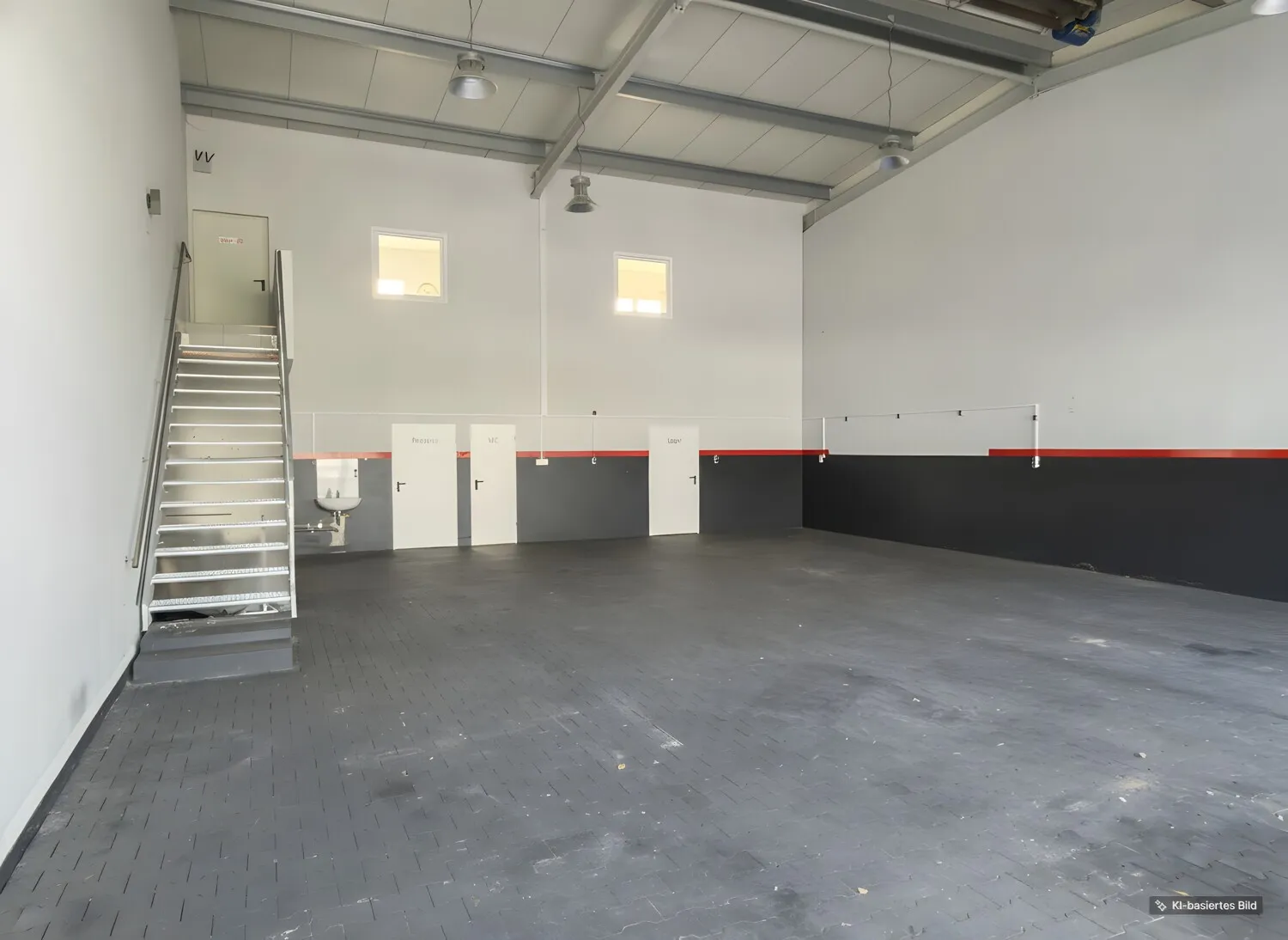 großzügige Halle / Werkstatt