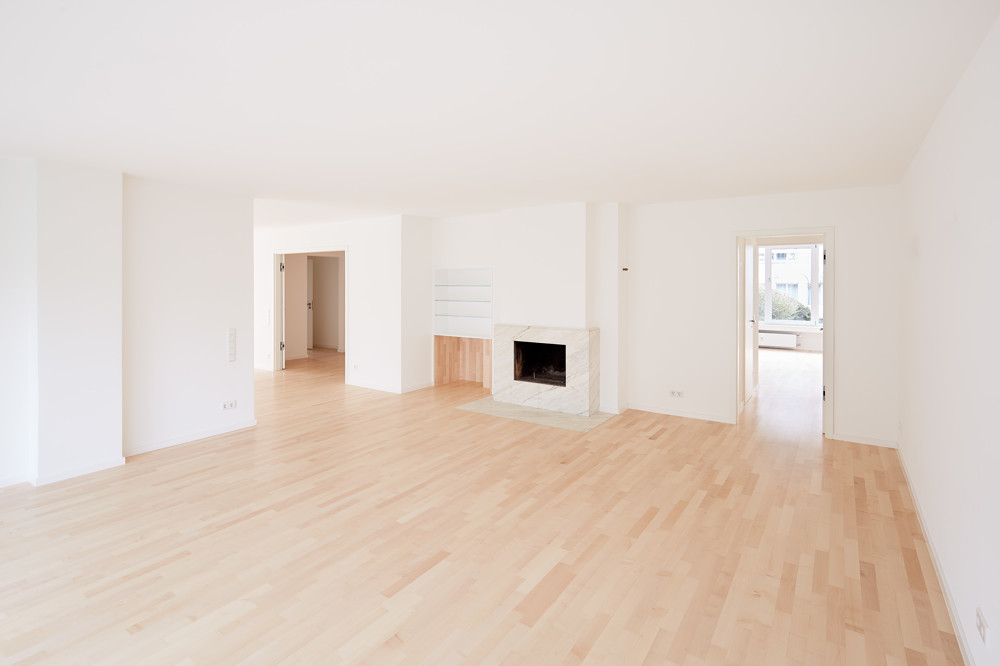 Wohnraum mit Kamin