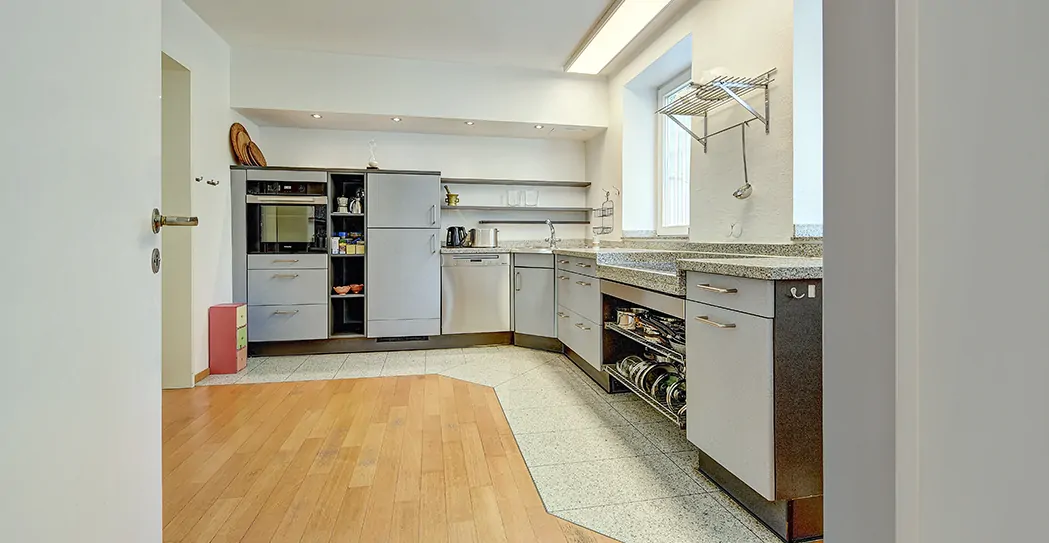 Küche von der Seite