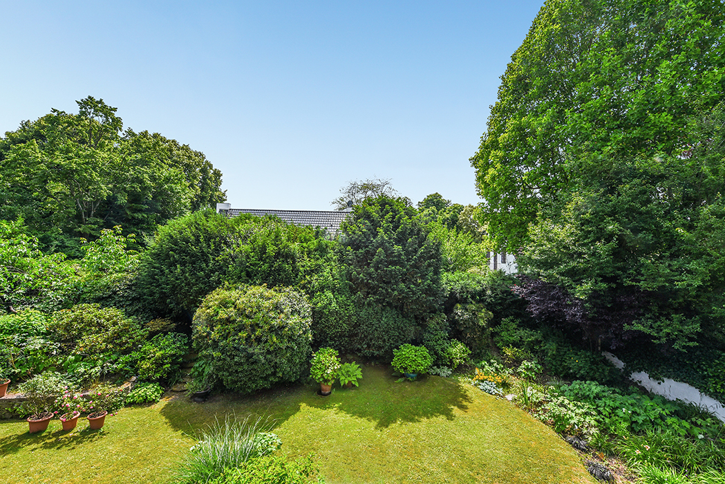 Garten von oben
