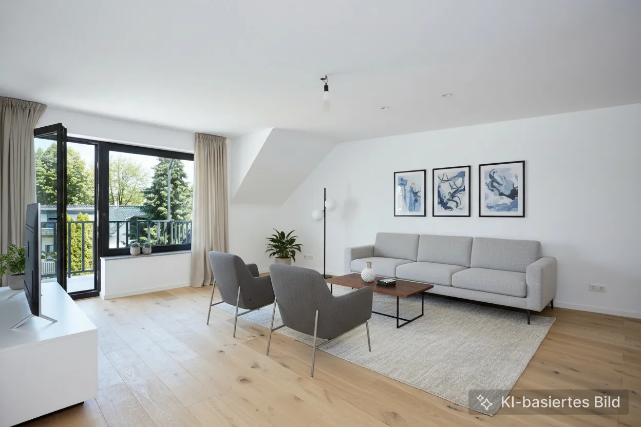 Wohnzimmer mit KI
