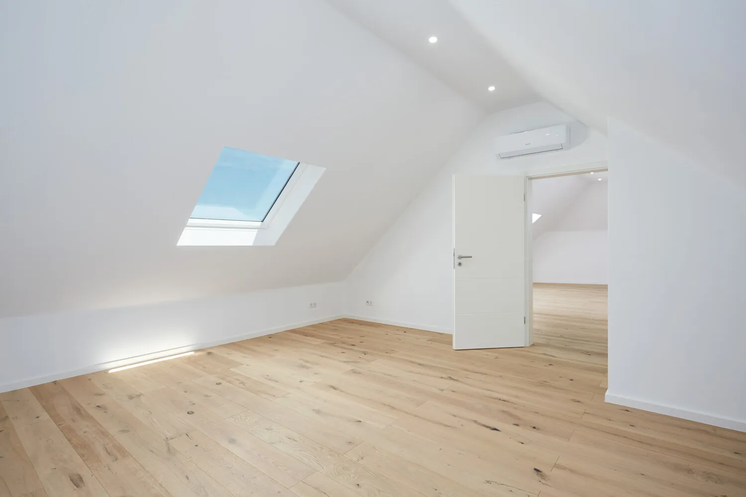 Schlafzimmer mit Klimaanlage