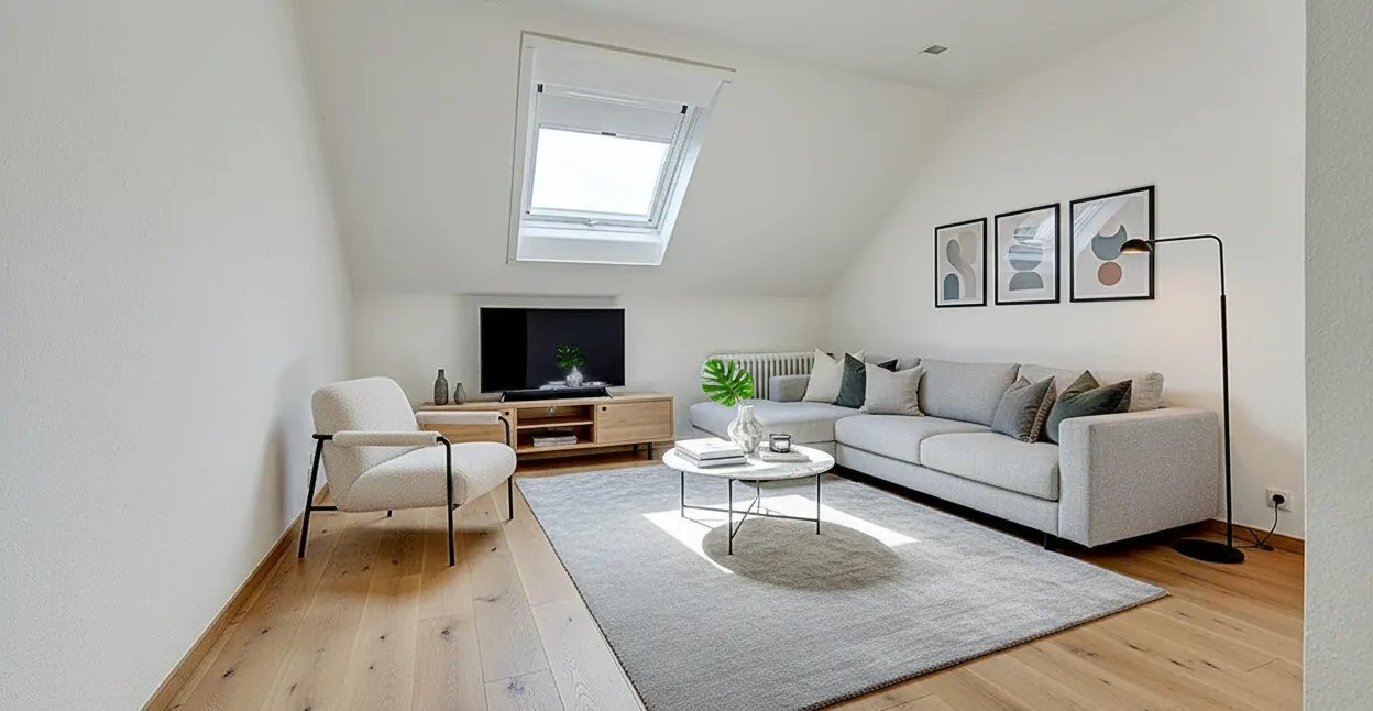 Wohnzimmer - Einlieger - KI