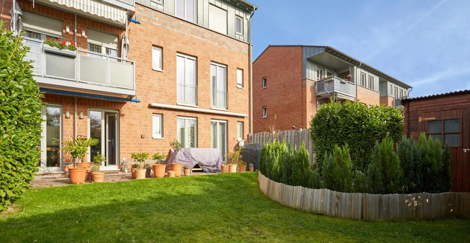 Urbanes Wohngefühl mit eigenem Garten