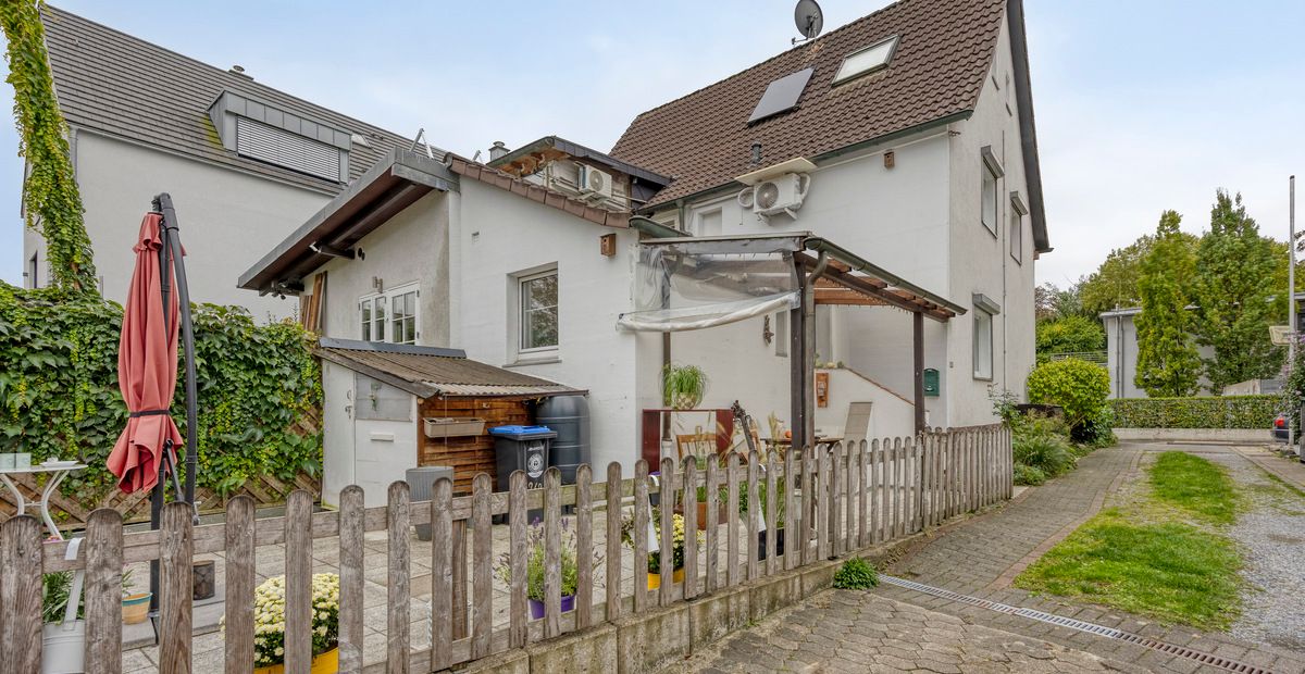 Haus Rückansicht