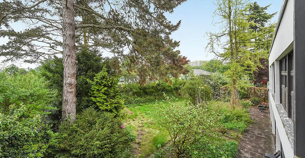 Blick auf den Garten