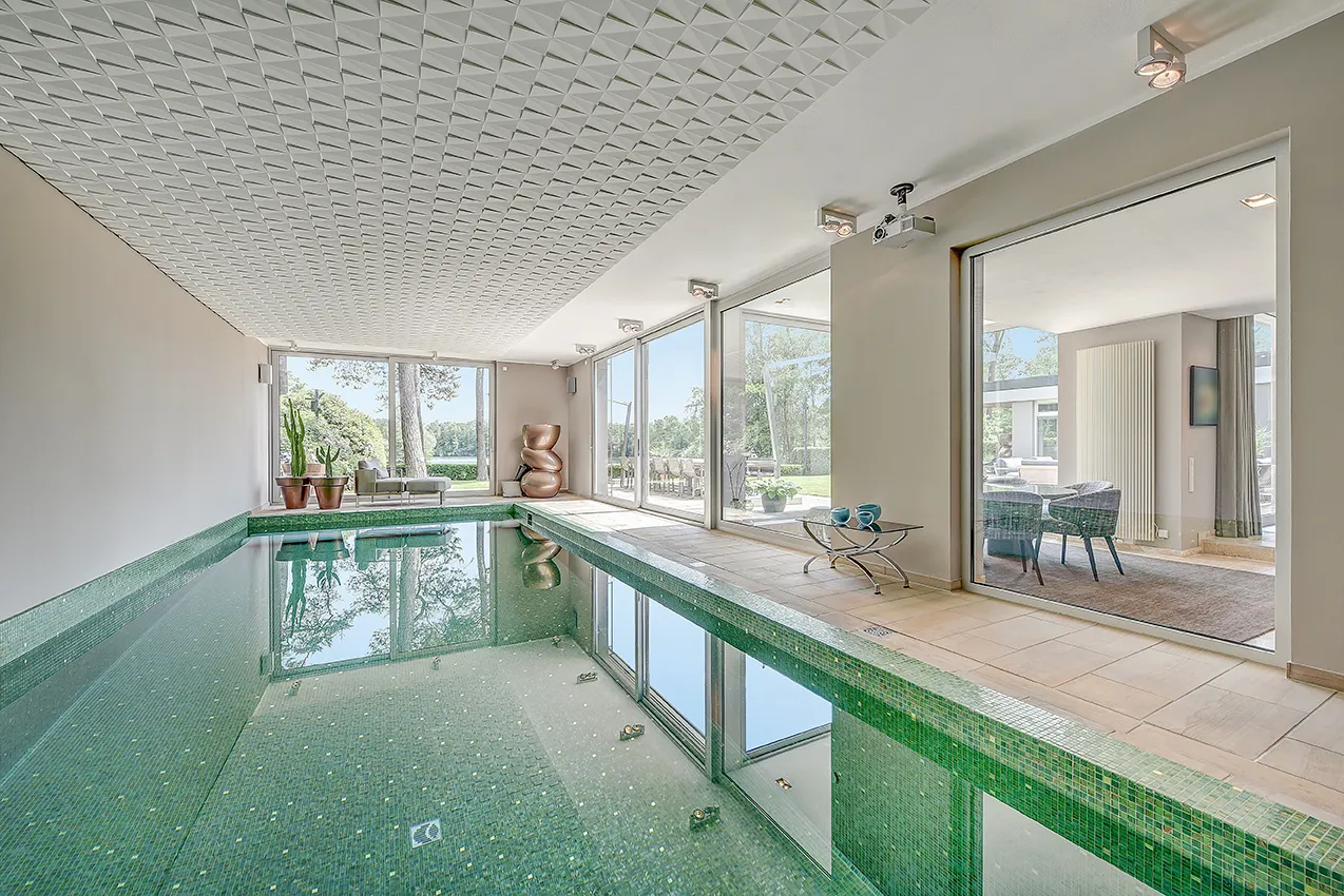 Pool mit Gegenstromanlage