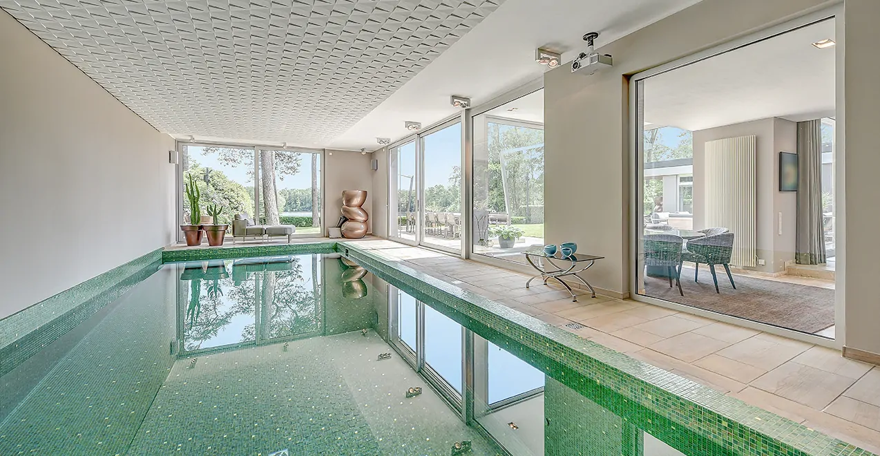 Pool mit Gegenstromanlage