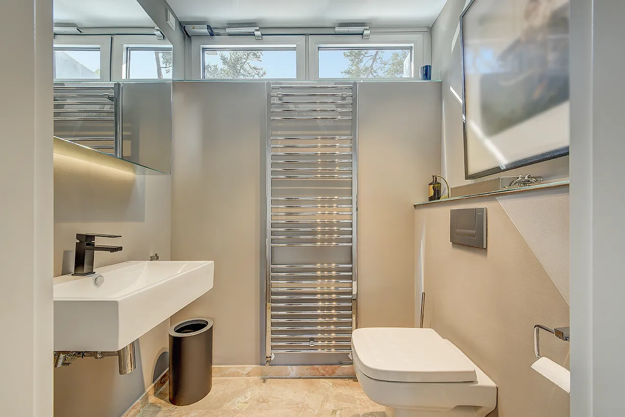 Gäste WC im Erdgeschoss