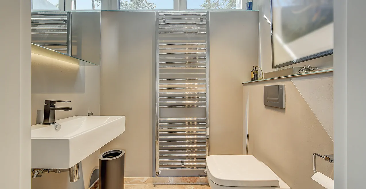 Gäste WC im Erdgeschoss