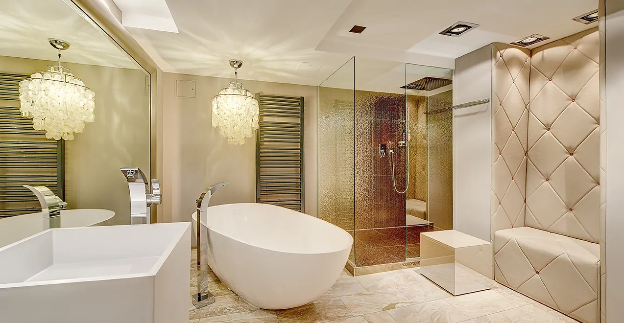 Badezimmer II im Untergeschoss