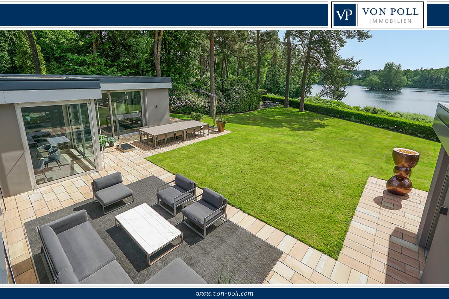 Exklusiver Designer Luxus Bungalow mit High-End-Ausstattung auf einzigartigem Seegrundstück
