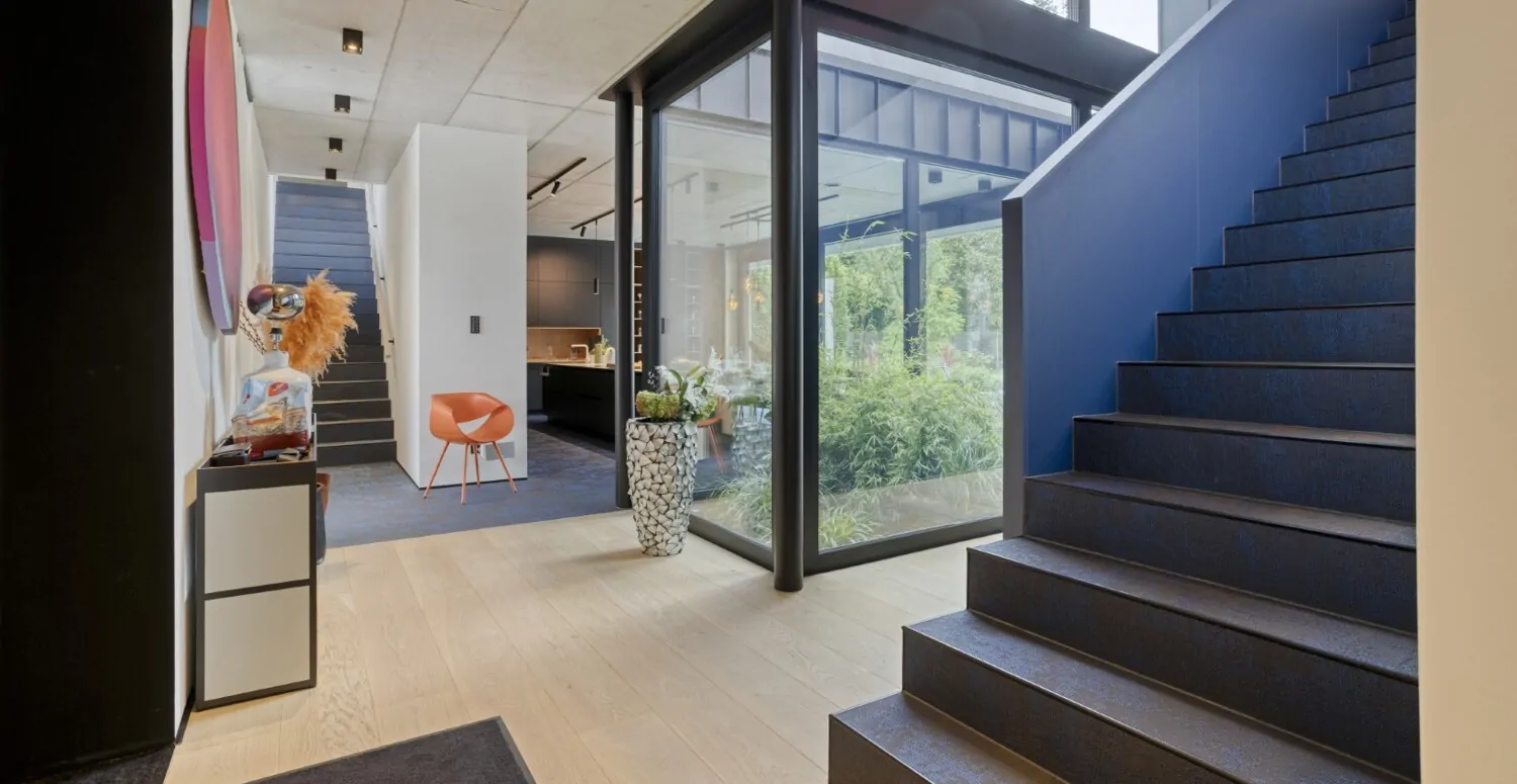 Zugänge in die Obergeschosse