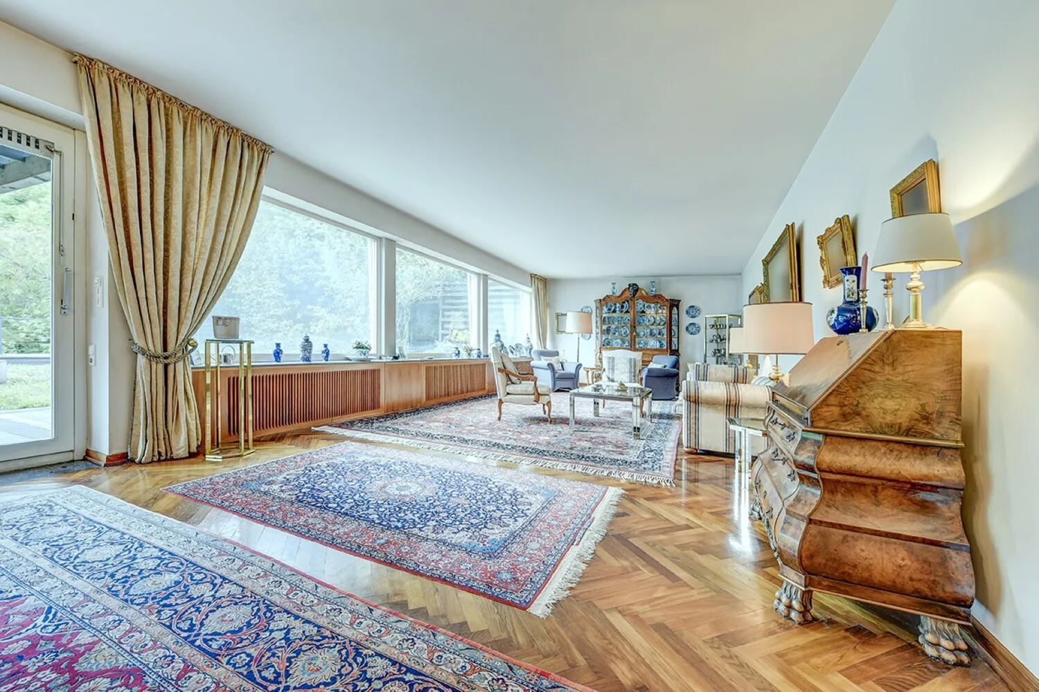 Der große Wohn-Essbereich