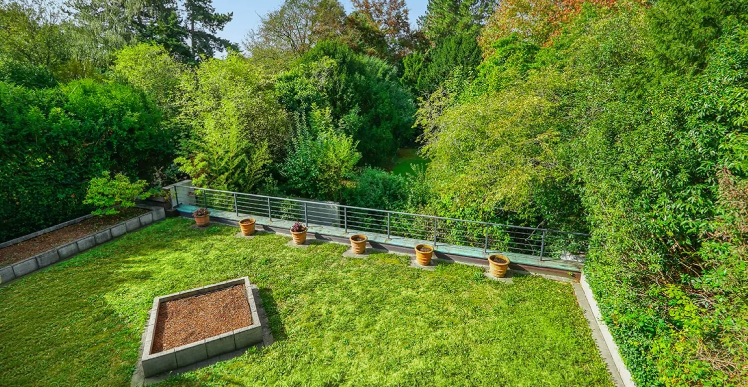 Der Terrassenbereich Erdgeschoss