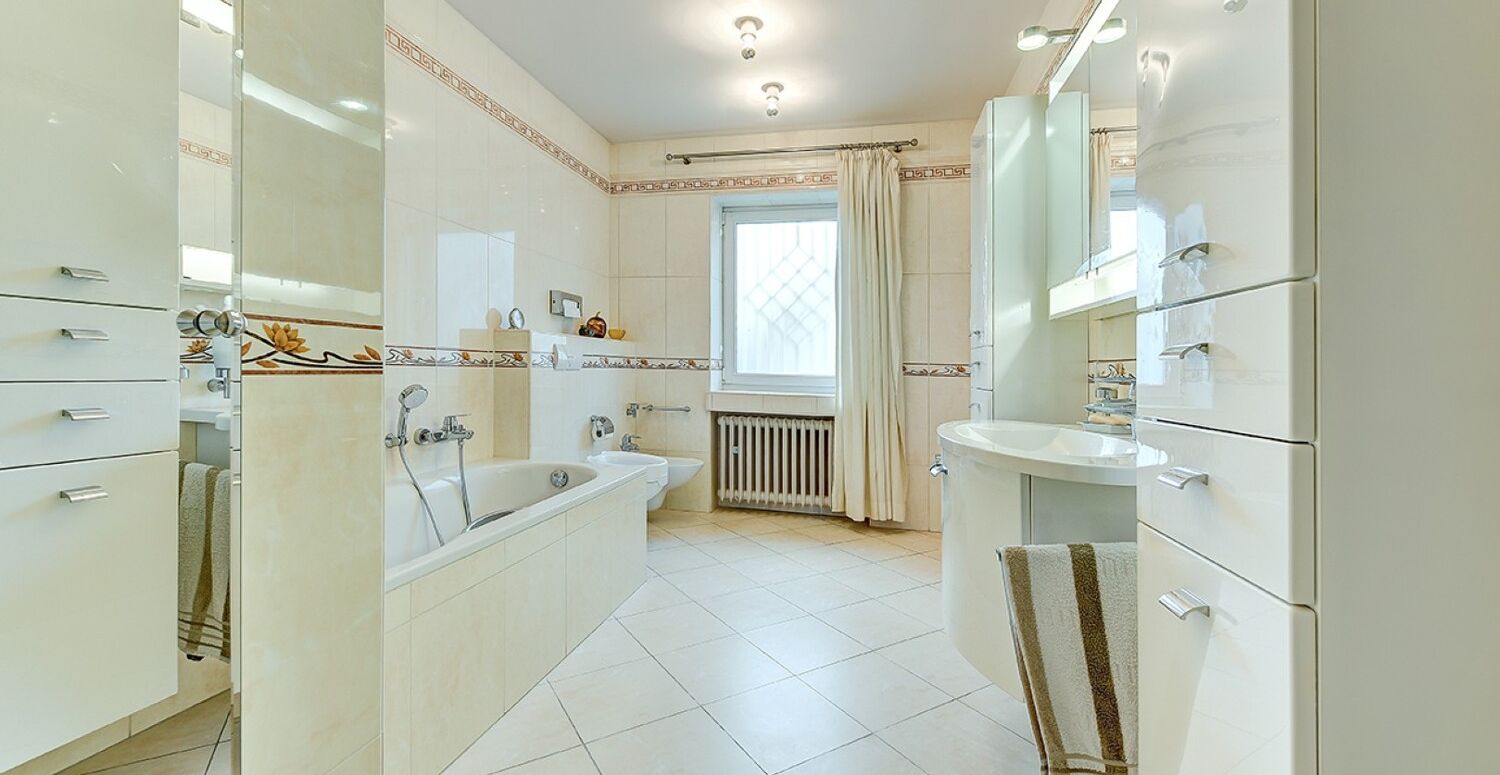 Das Bad en suite
