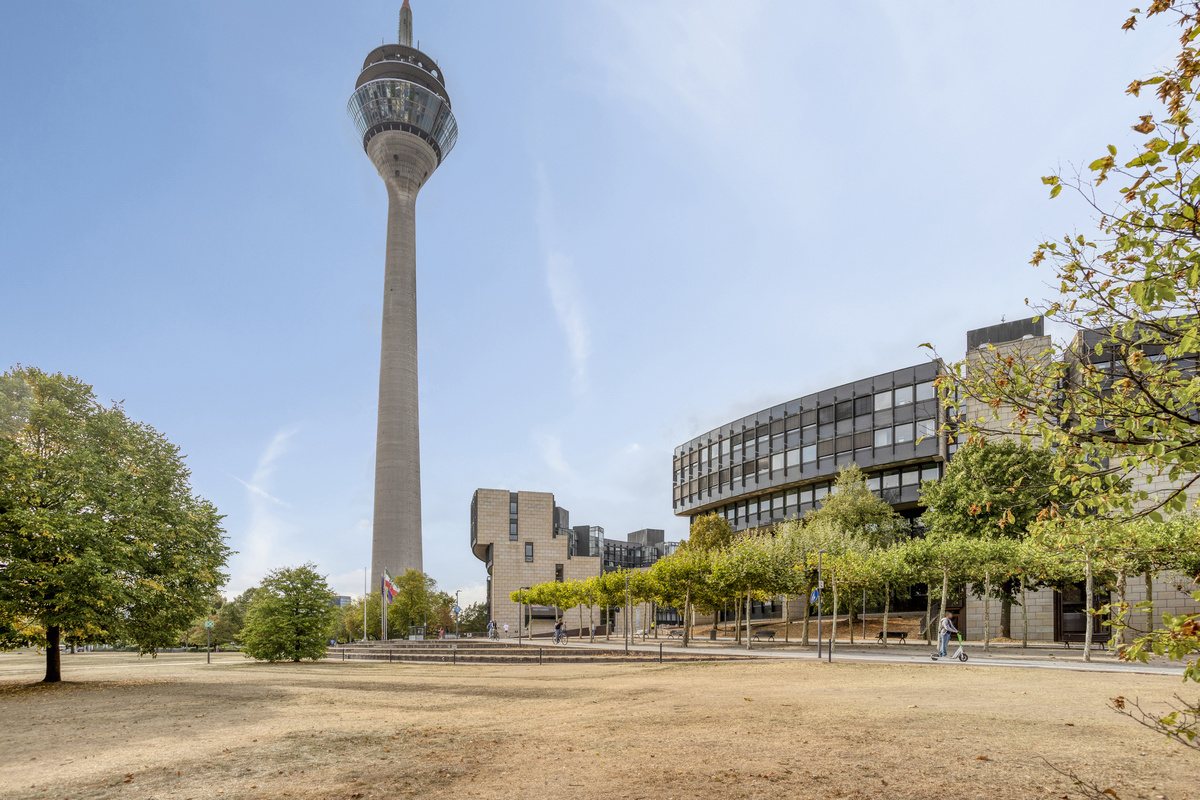 Den Landtag vor der Tür