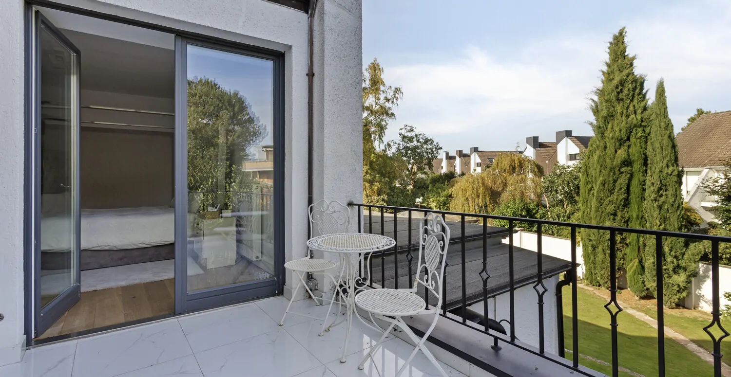 Terrasse Schlafzimmer