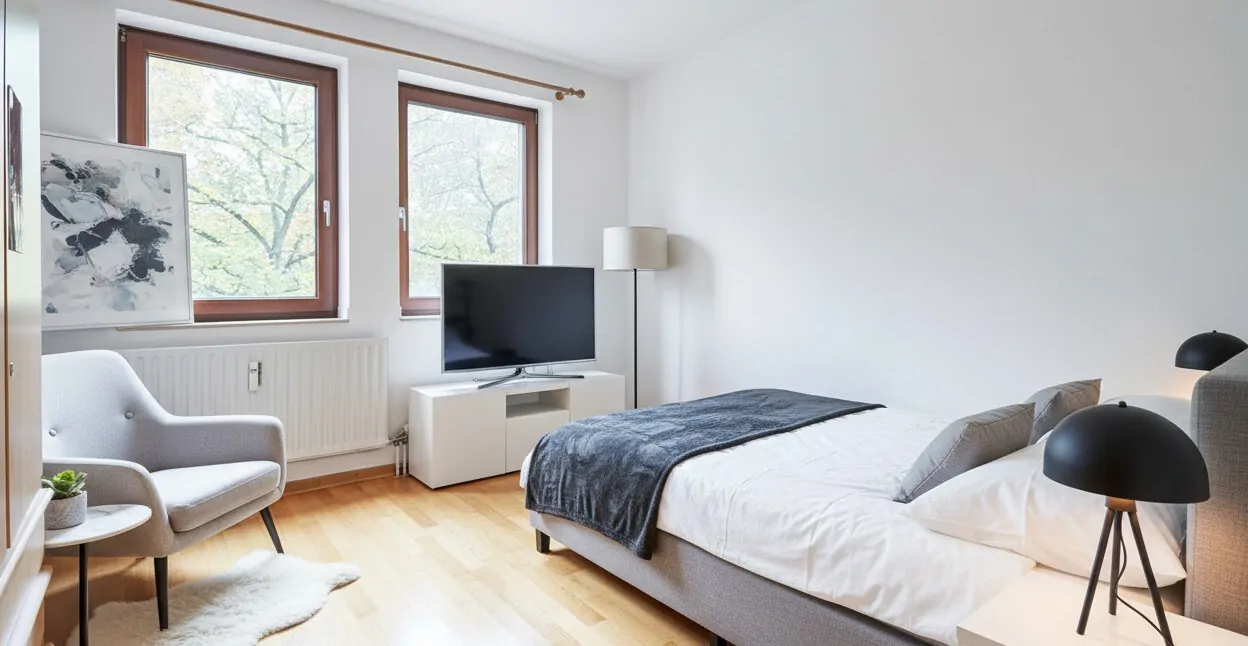 KI generiertes Schlafzimmer II