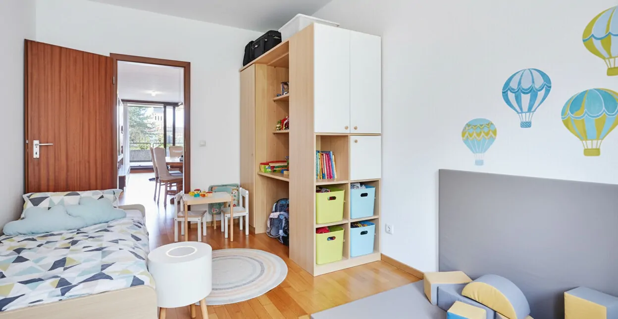 KI generiertes Kinderzimmer