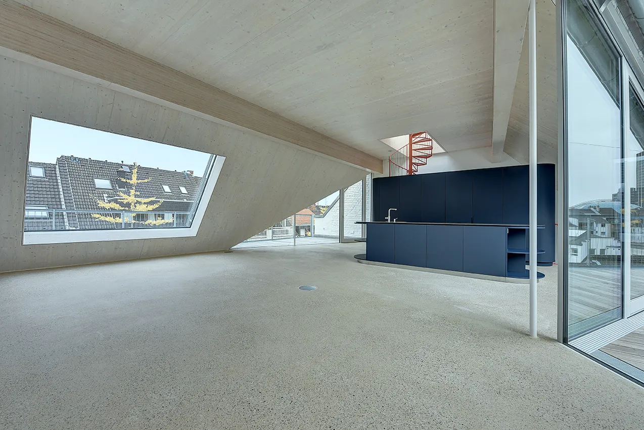 Die imposante Raumhöhe