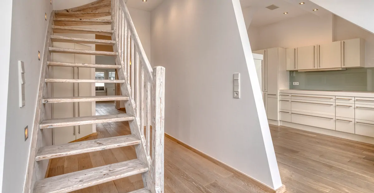 Zugang zum Dachgeschoss