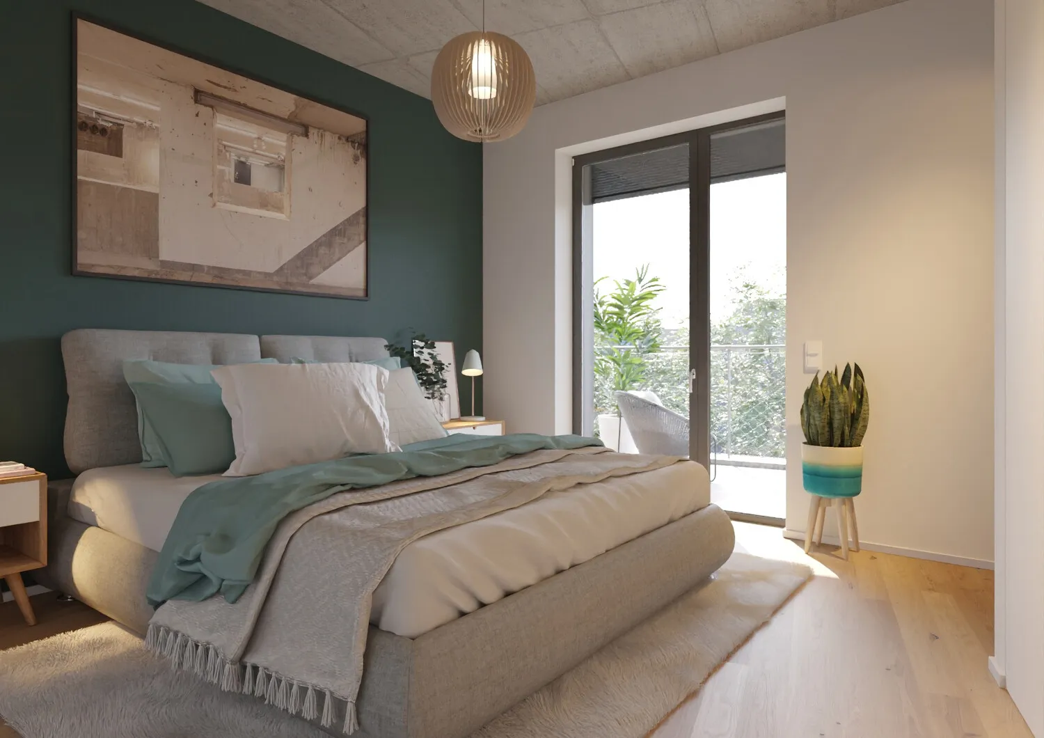 Schlafzimmer II KI