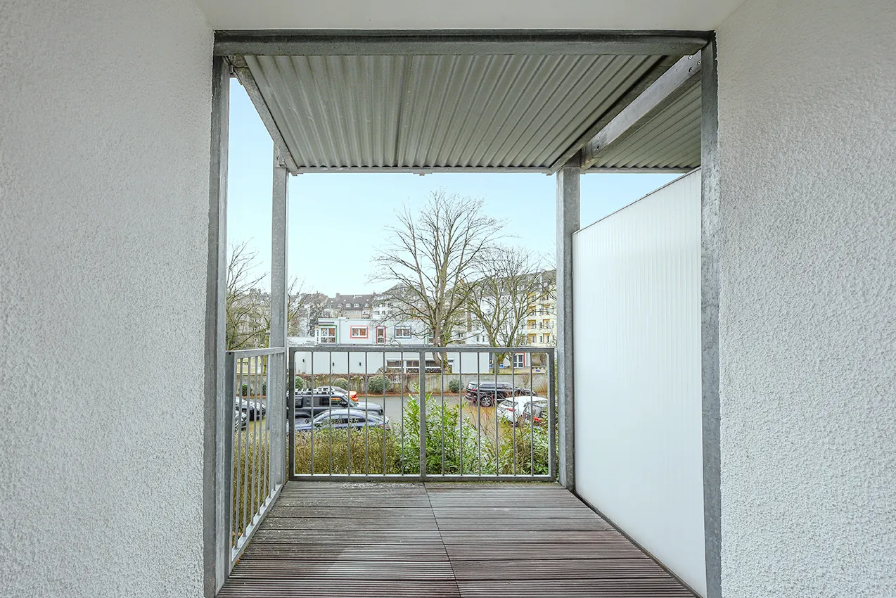 Balkon Arbeitszimmer