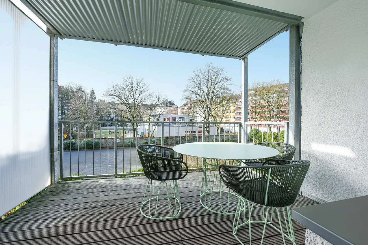 Balkon Wohnzimmer