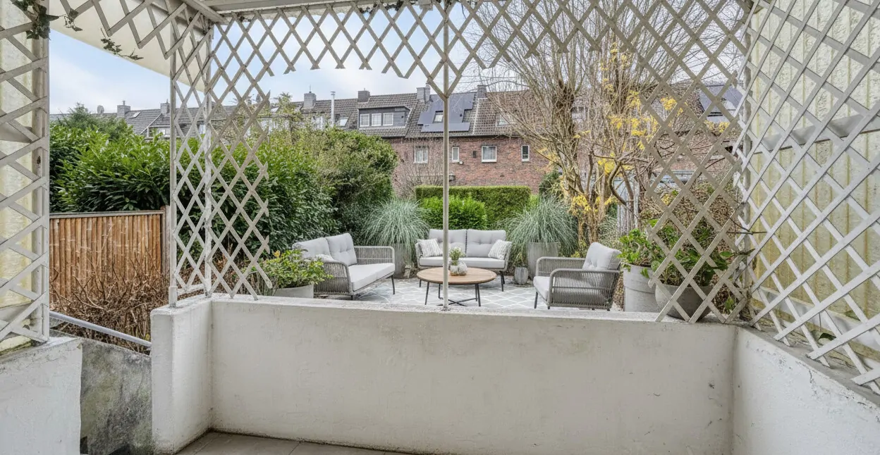 überdachte Terrasse - KI