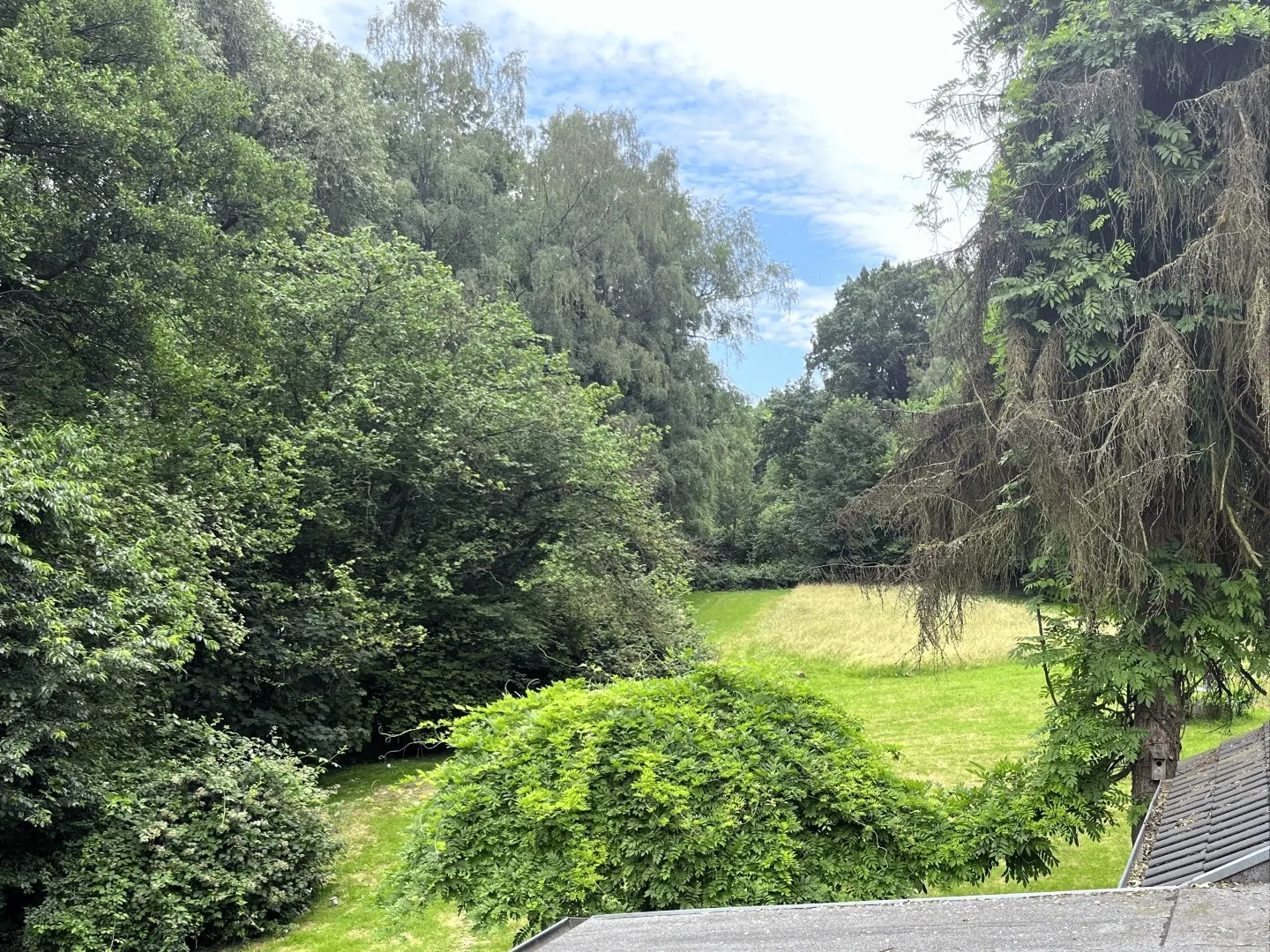 Schlafzimmerausblick