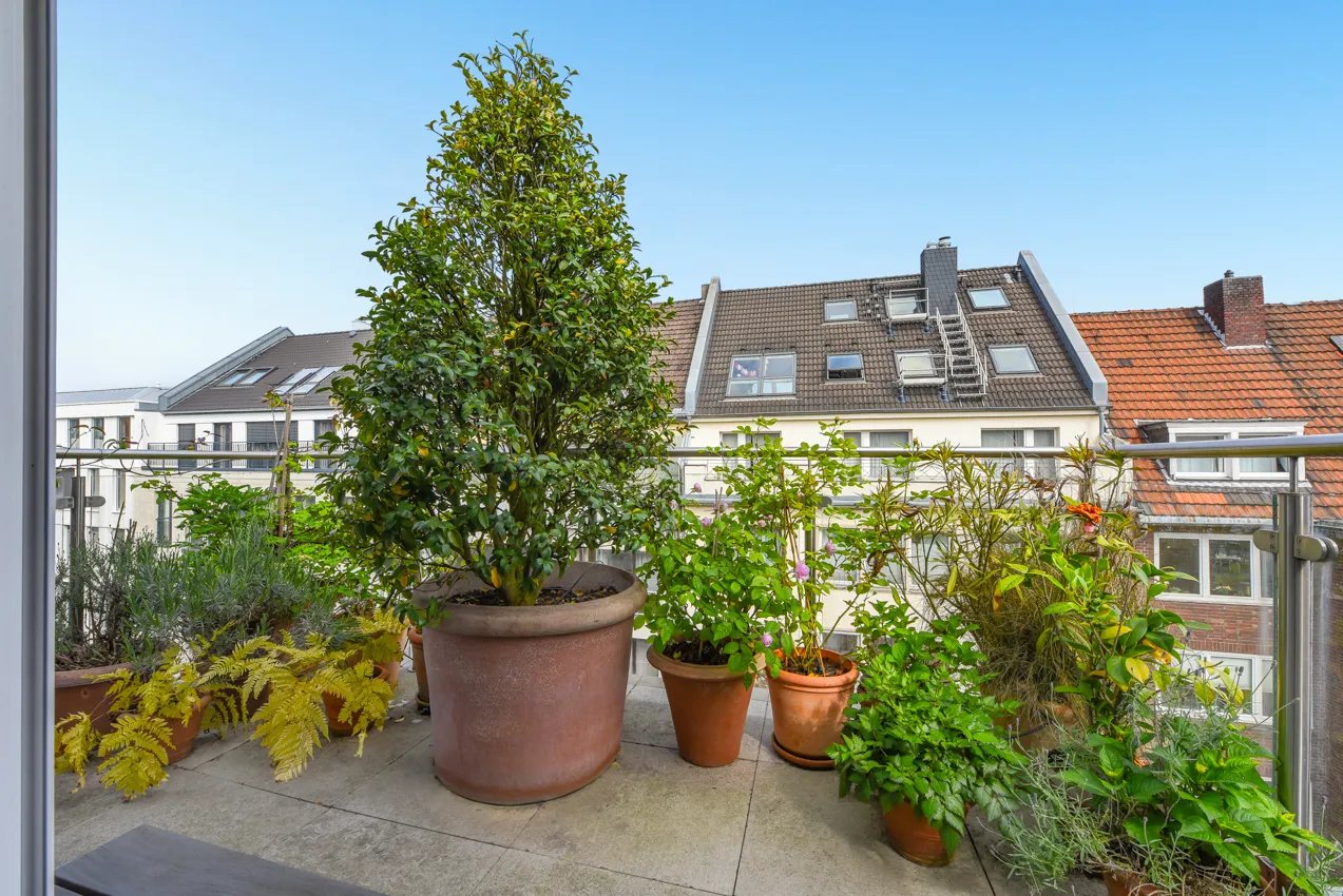 Balkon zur Vorderseite