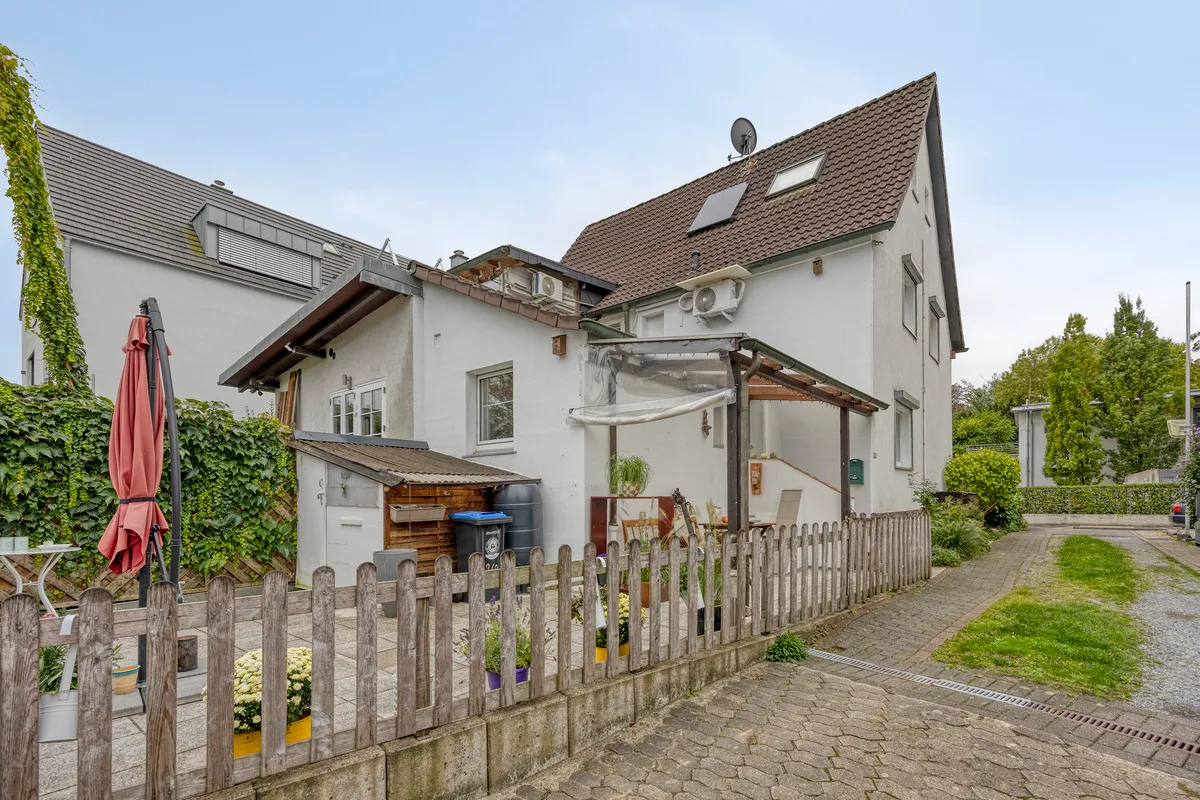 Haus Rückansicht