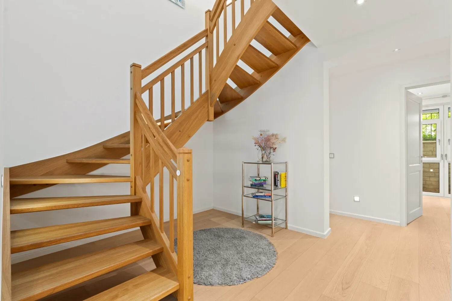 Das offene und die helle Treppe